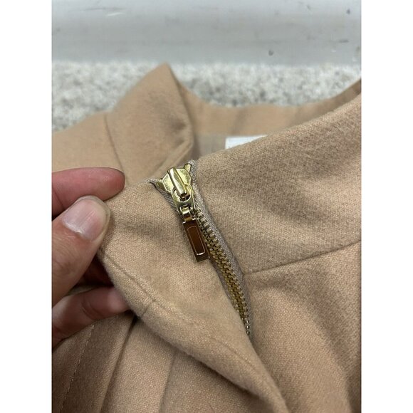 Chicos Winter Waist Casey Jacket Womens 3 (XL/16) Camel Tan Warm Stylish Coat - Picture 6 of 7